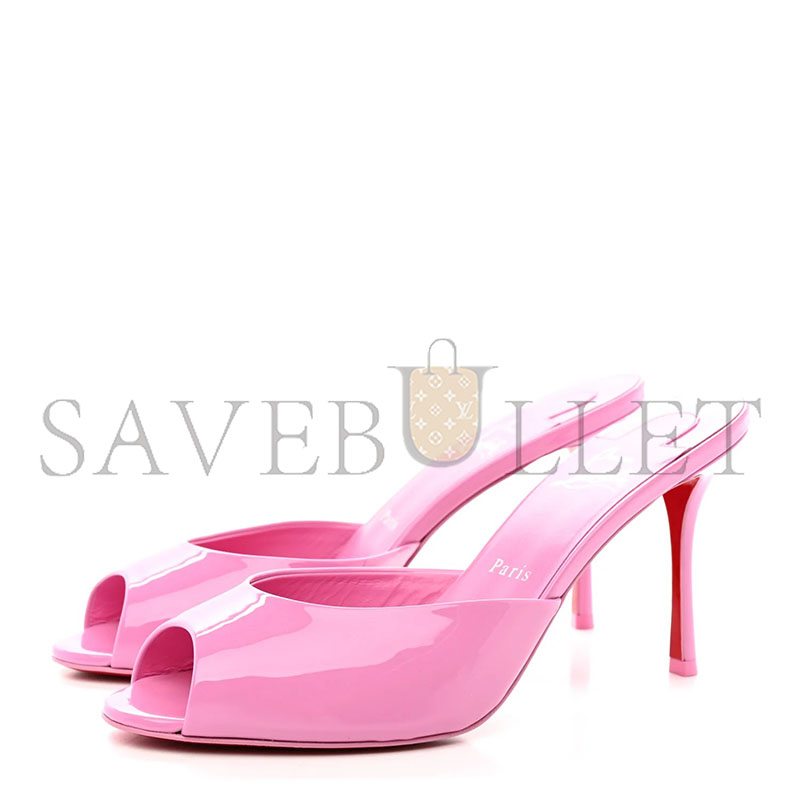 CHRISTIAN LOUBOUTIN 100MM ME DOLLY PATENT SANDALS 